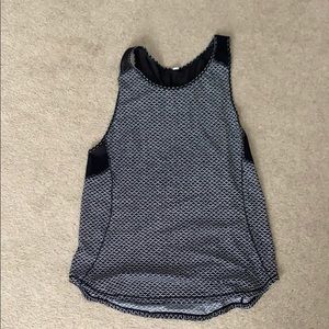 A Lululemon sculpt tank top